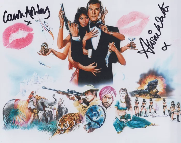 James Bond's Octopussy autograph