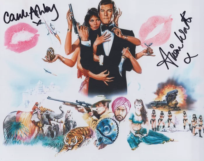 James Bond's Octopussy autograph