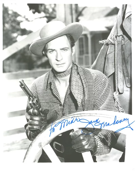 Jock Mahoney autograph
