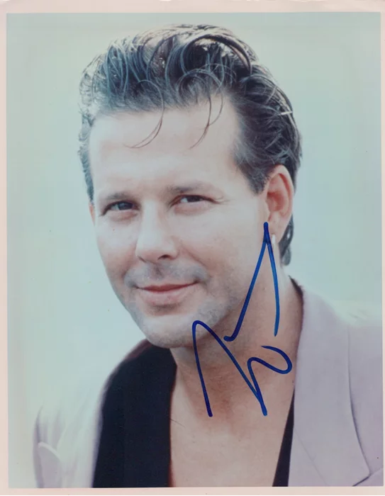 Mickey Rourke autograph