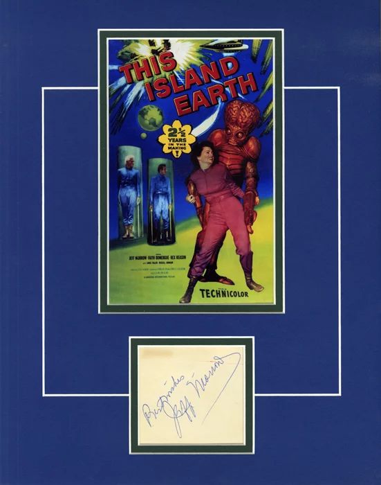 This Island Earth autograph