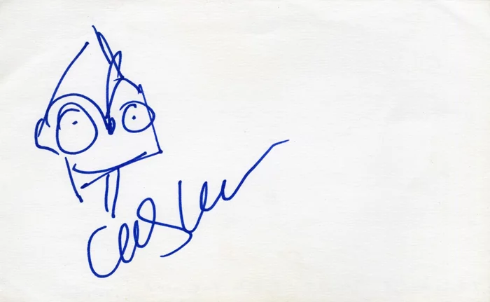 Chris Wedge autograph