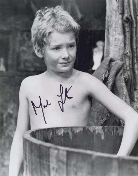 Mark Lester autograph