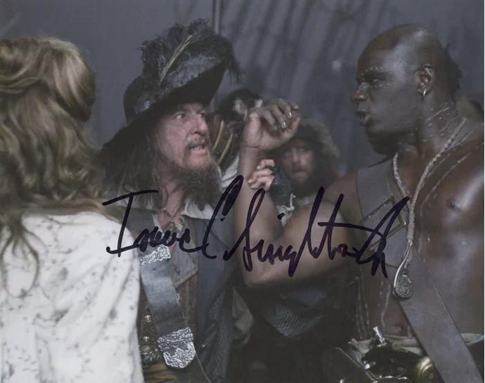 Isaac C. Singleton Jr. autograph