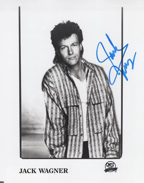 Jack Wagner autograph