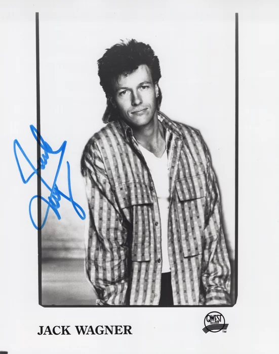 Jack Wagner autograph