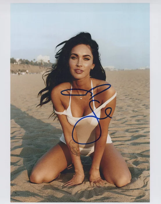 Megan Fox autograph