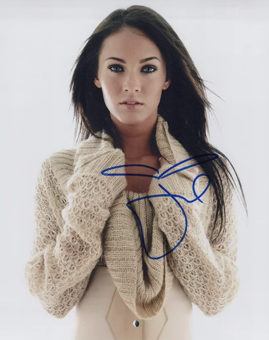 Megan Fox autograph