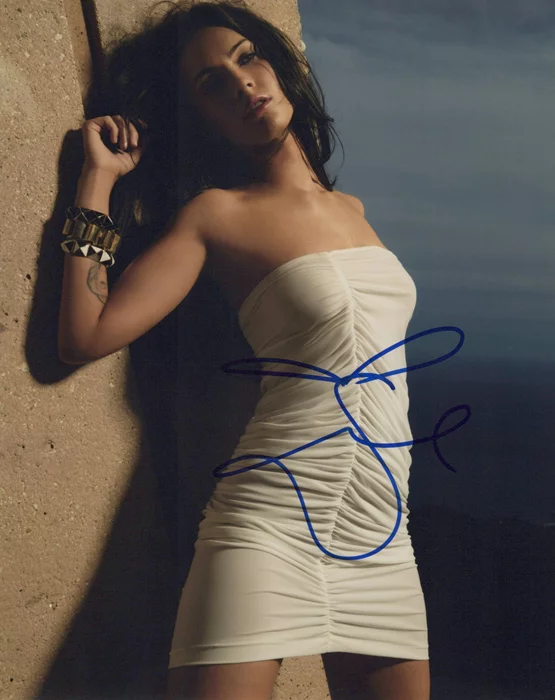 Megan Fox autograph