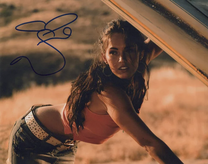 Megan Fox autograph