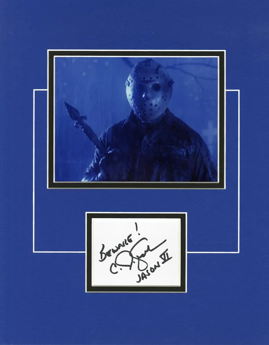 C. J. Graham autograph