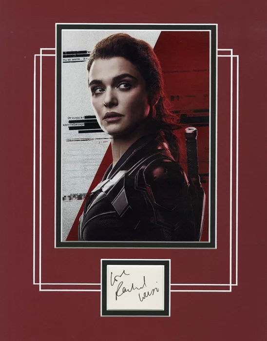 Rachel Weisz autograph