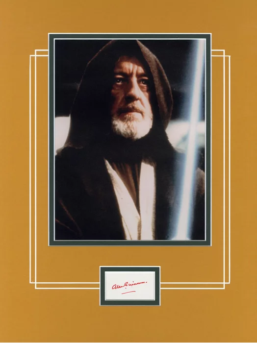 Alec Guinness autograph