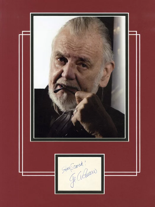 George Romero autograph