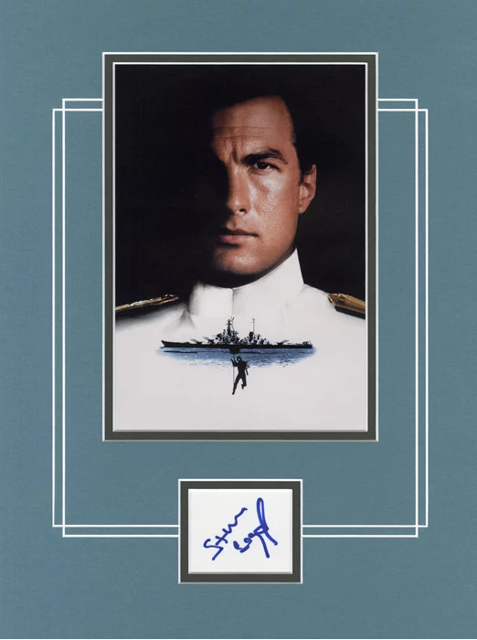 Steven Seagal autograph