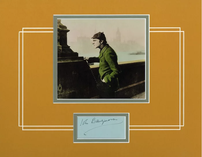 John Barrymore autograph