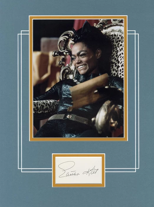 Eartha Kitt autograph