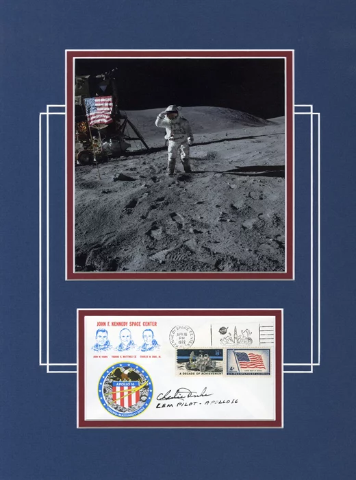 Charlie Duke autograph