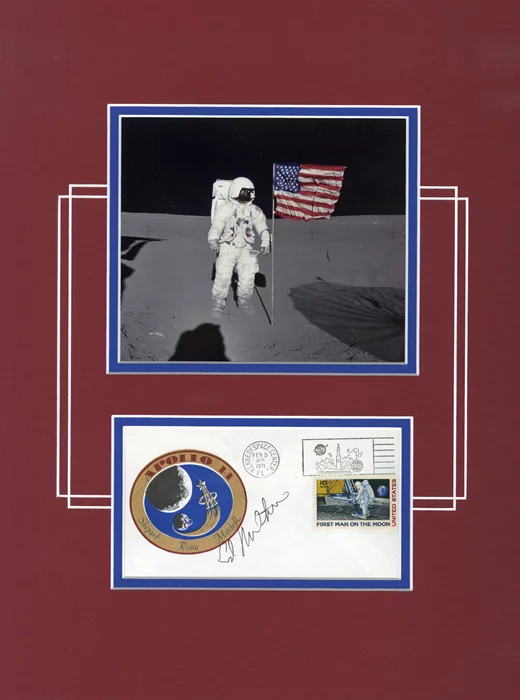 Edgar Mitchell autograph