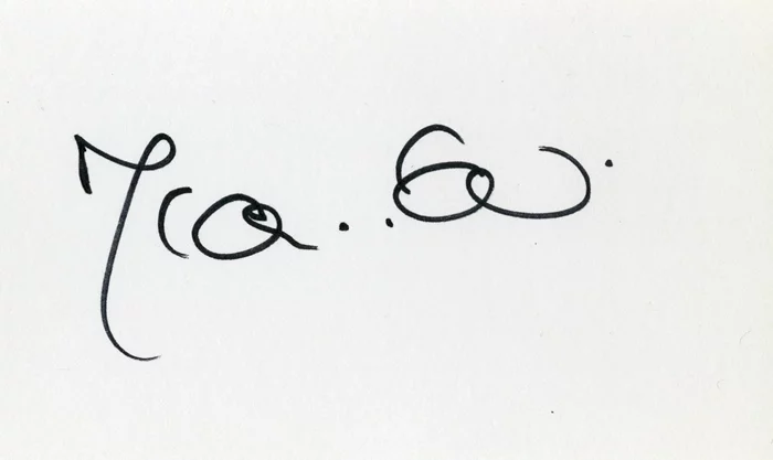 Michael Palin autograph