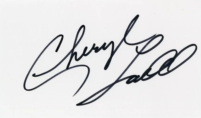 Cheryl Ladd autograph