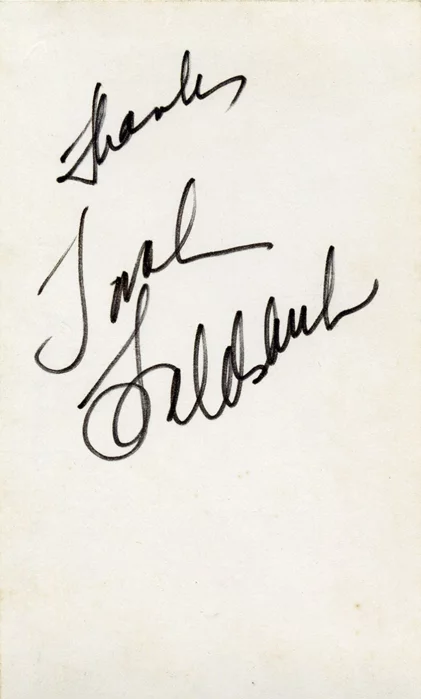 Tovah Feldshuh autograph