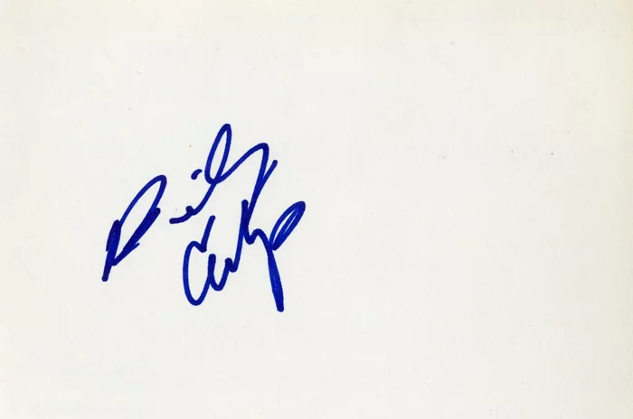 Billy Crudup autograph