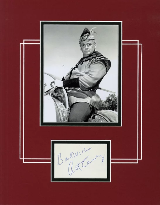 Art Carney autograph