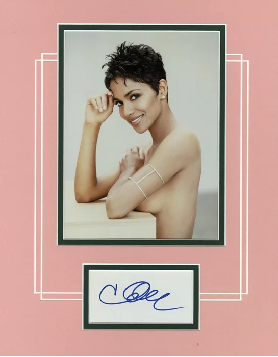 Halle Berry autograph