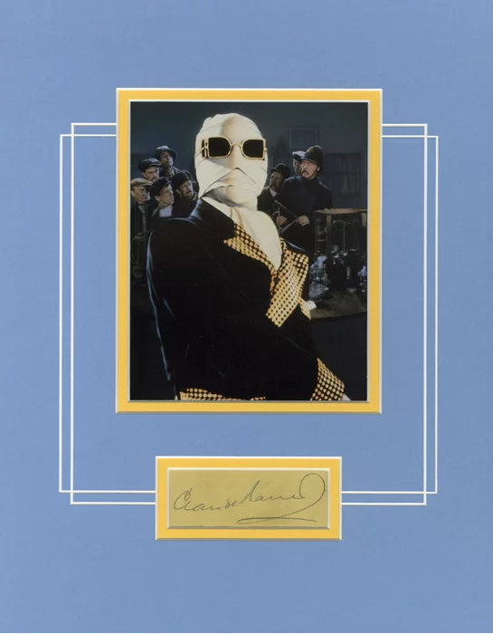 Claude Rains autograph