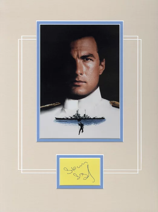 Steven Seagal autograph