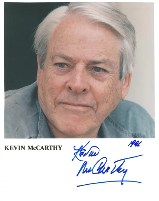 Kevin McCarthy autograph