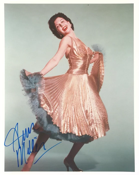Ann Miller autograph
