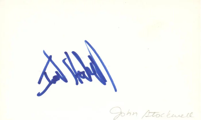 John Stockwell autograph