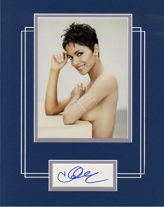 Halle Berry autograph