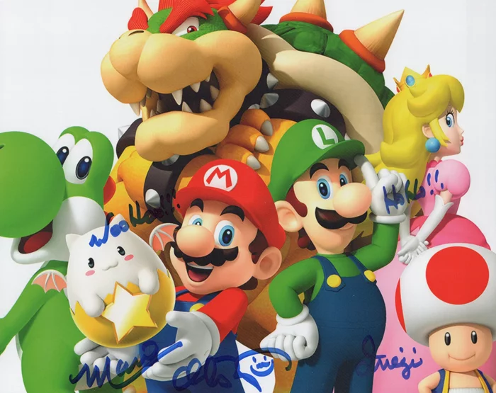 Charles Martinet autograph