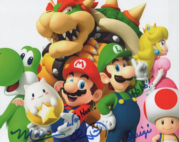 Charles Martinet autograph