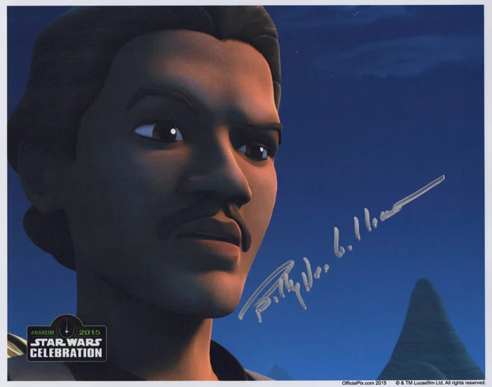 Billy Dee Williams autograph