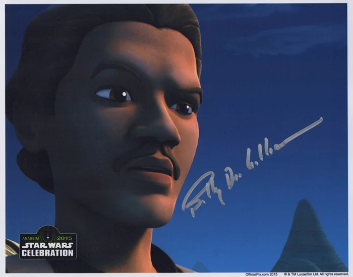 Billy Dee Williams autograph