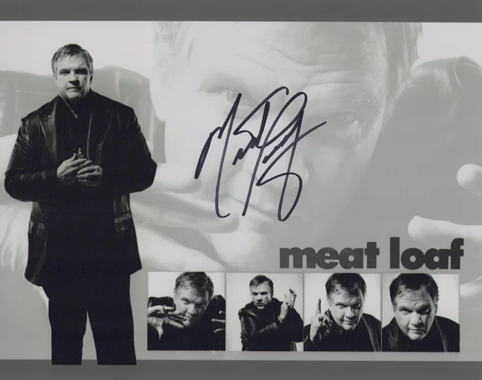 Meat Loaf autograph