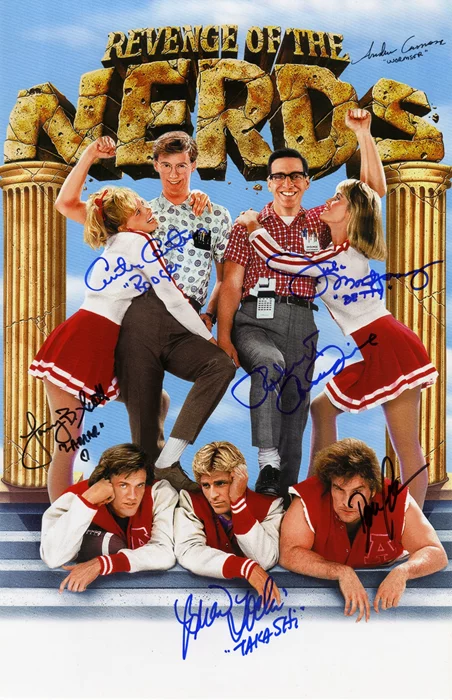 Revenge of the Nerds autograph