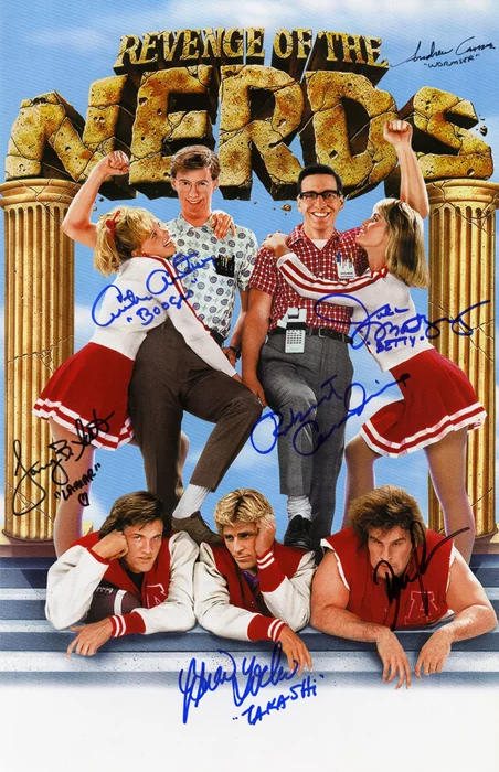 Revenge of the Nerds autograph