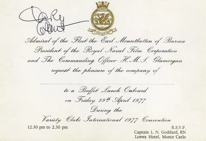Cary Grant autograph