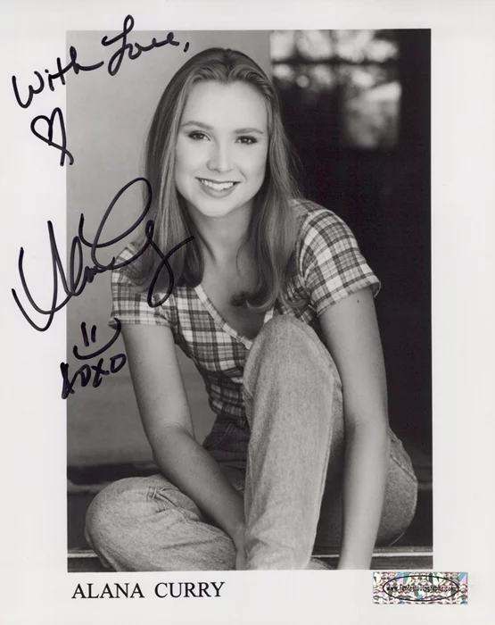 Alana Curry autograph