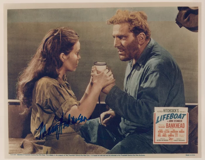 Mary Anderson autograph