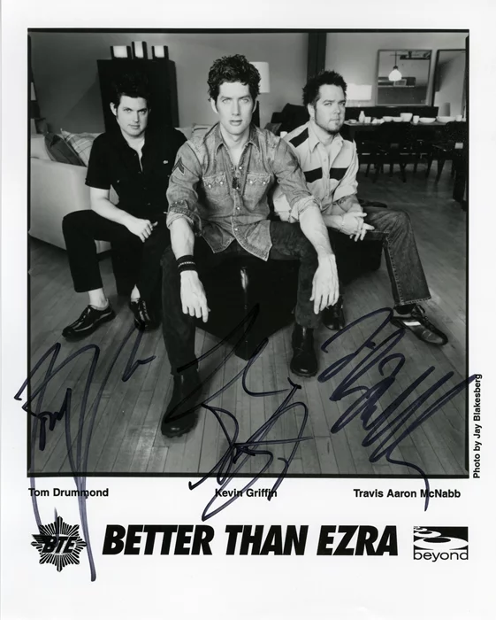 Better Than Ezra autograph