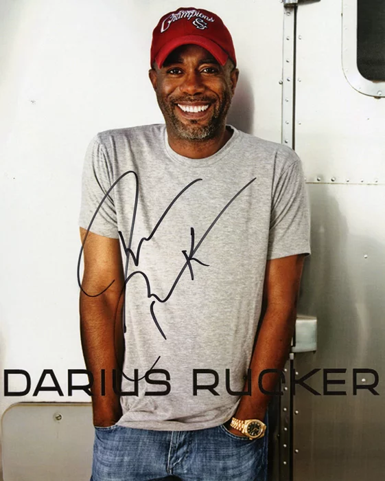 Darius Rucker autograph