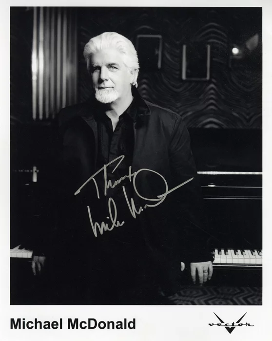 Michael McDonald autograph