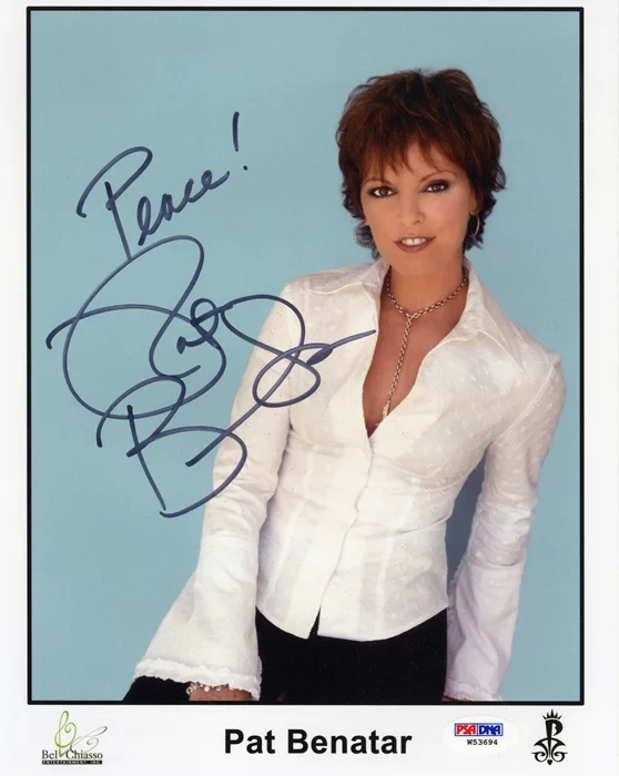 Pat Benatar autograph
