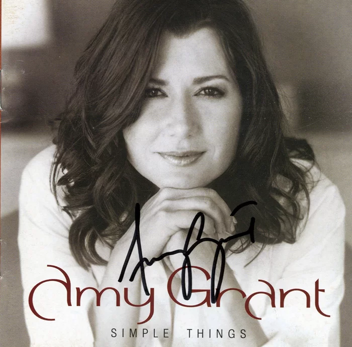 Amy Grant autograph